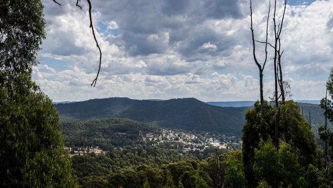 Melbourne’s northeast urban fringe is at high risk of fire danger. Picture: Jake Nowakowski