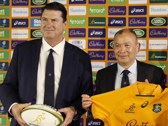 Eddie Jones was seen as a ‘captain's pick’ by Rugby Australia chairman Hamish McLennan. Picture: Tim Hunter.