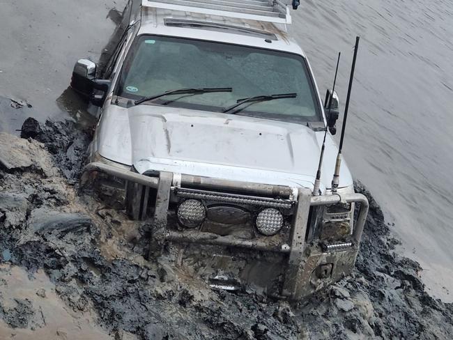 Stewart Gander had his work ute – a Ford F350 worth $350,000 – stolen as he and his wife slept in their caravan and their sons slept outside in swags, at a Yeppoon caravan park during the winter school holidays. He had driven the ute and caravan 21 hours from their home in Benalla, Victoria, for the holiday.