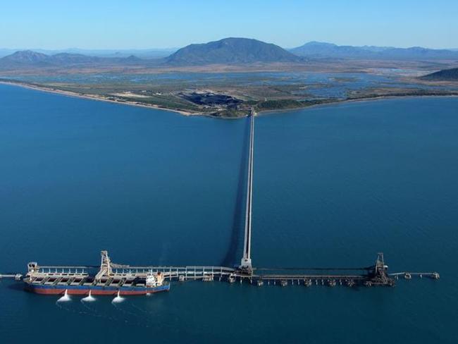 The Abbot Point coal terminal. Picture: Australian Marine Conservation Society.