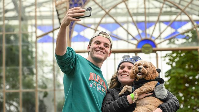 Million Paws Walk at Adelaide Botanic Gardens. Picture: Brenton Edwards
