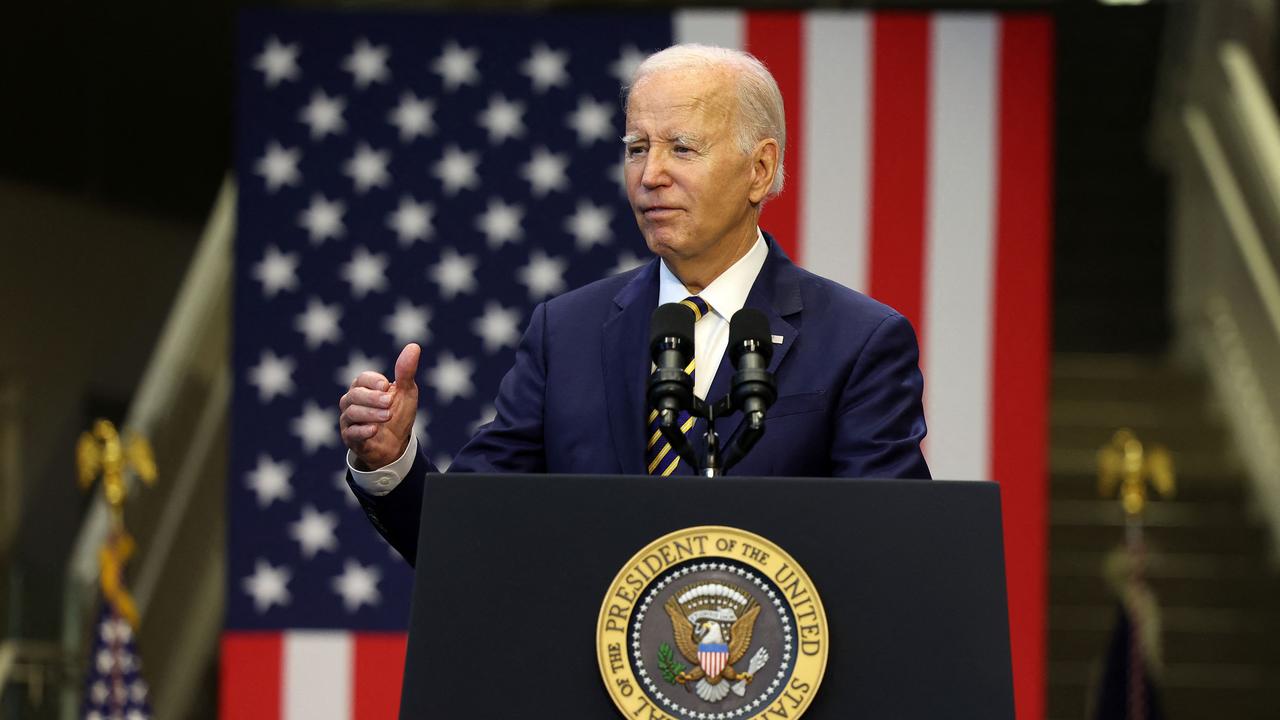 Biden “not focused” on impeachment is like Biden saying this week he was at Ground Zero the day after 9/11. Picture: AFP