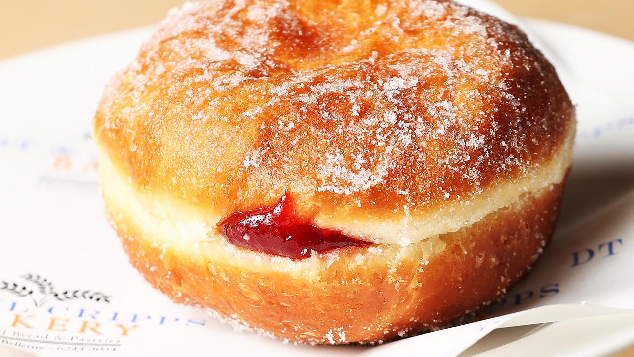 The truth about jam doughnuts will blow your mind. Picture: Zak Simmonds