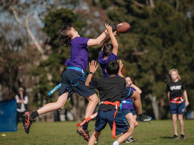 The NFL has been impressed with the skill level of school flag football in Australia, growing from 10 schools to 84 in 2023.