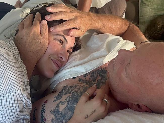 Scout Willis posted a photo of a moment she shared with her father, Bruce Willis. Picture: scoutlaruewillis