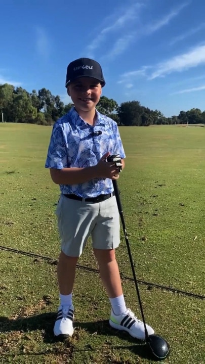 Life of an 8yo Adelaide golf prodigy