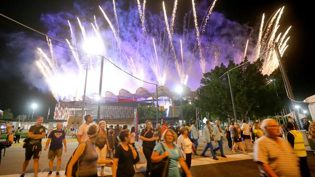 Crowds leaving the closing ceremony. Picture Mike Batterham