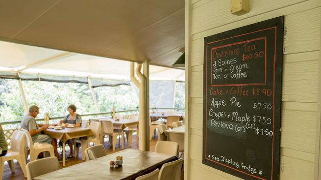 Customers have flooded back to Polly’s Country Kitchen. Picture: Jerad Williams