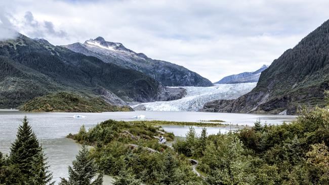 Mendenhall Glacier.