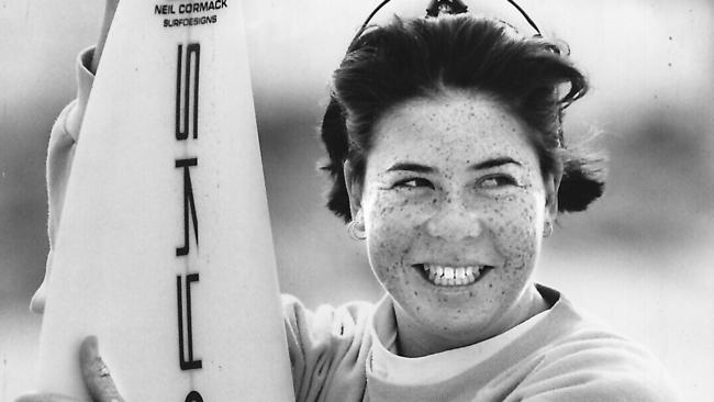 Photographed in 1992 at the beach. Picture: Michael Perini