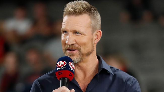 Nathan Buckley was full of praise for the Magpies. Picture: Michael Willson/AFL Photos via Getty Images