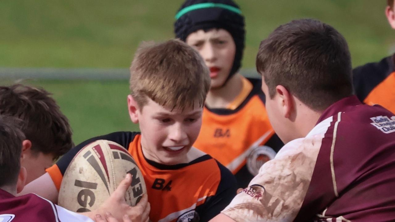 Dylan Campbell in action for Souths