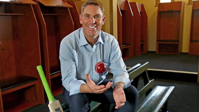 Spin king Shane Warne. Picture: Toby Zerna