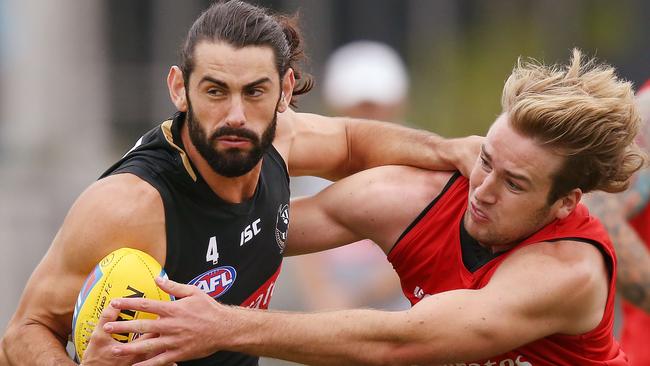 More than 45 per cent of coaches are spending big to have Brodie Grundy in their team. Picture: Getty Images. 