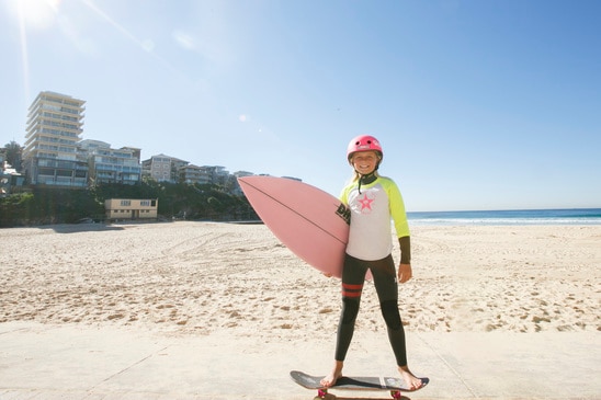 Young skate star from Australia