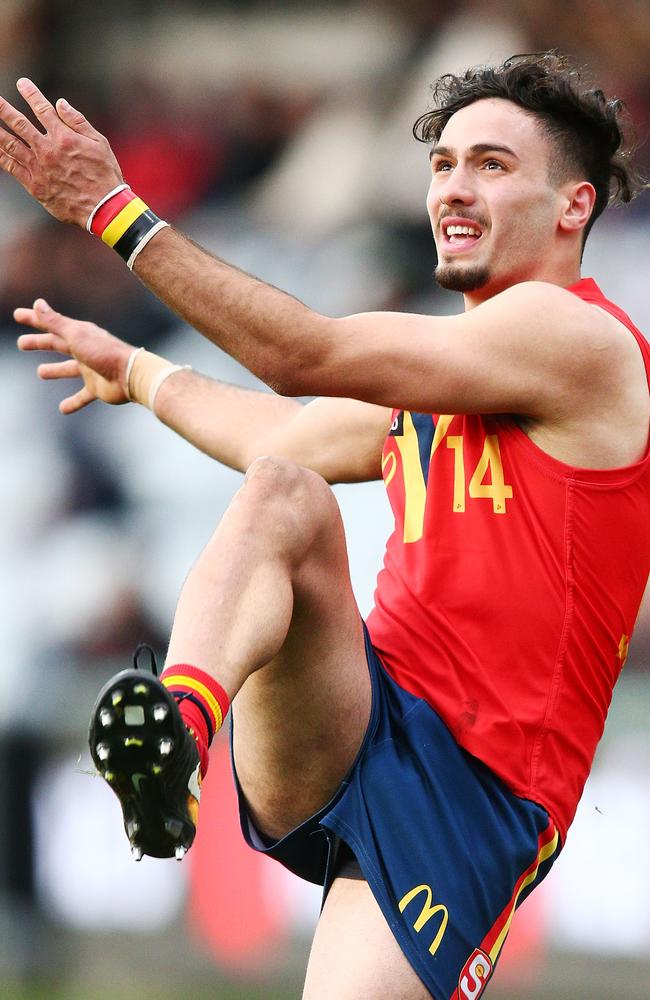 Izak Rankine booted five goals as South Australia became national champions with a big win over Vic Metro. Picture: Getty Images.