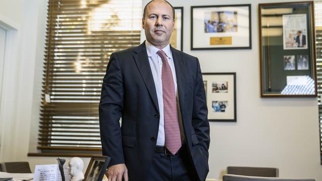 Treasurer Josh Frydenberg in Parliament House Canberra. Picture: Gary Ramage