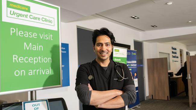 Dr Jag Singh, ahead of the new Medicare Urgent Care Clinic opening in Elizabeth. Picture: NCA NewsWire / Morgan Sette