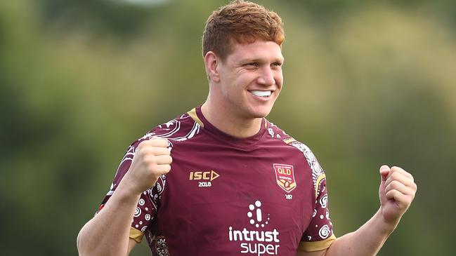 Maroons enforcer Dylan Napa. Photo: Getty Images