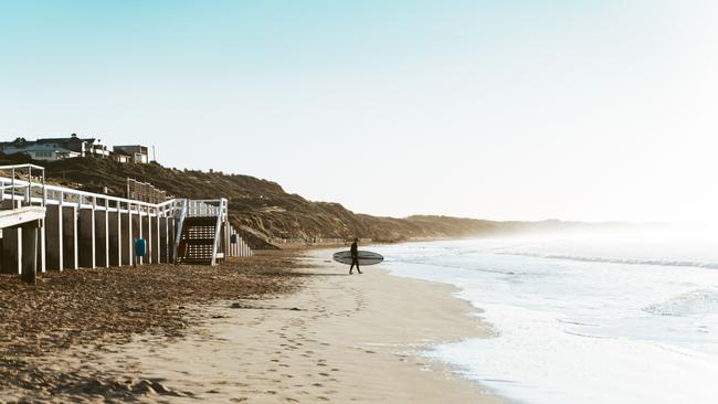 Geelong is also experiencing a surge in tourism. Ocean Grove beach. Picture: Visit Victoria