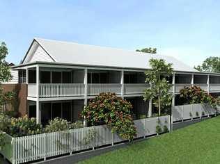 An artist's impression of the units planned for Lismore Rd, Bangalow. Picture: Contributed