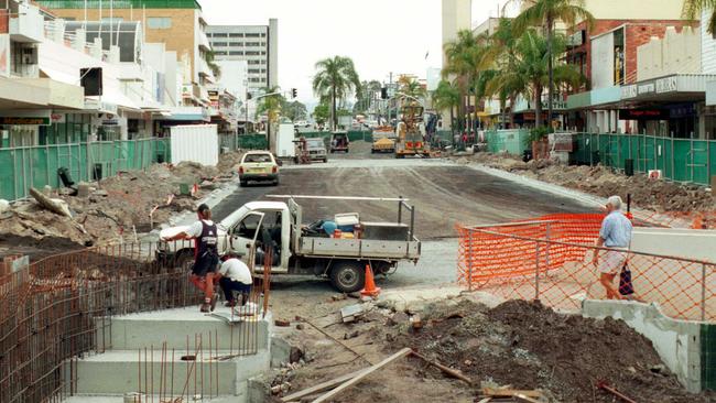 The Mall was paved and reopened to traffic.