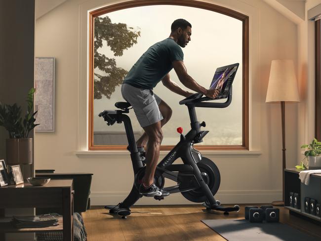 Peloton Bike Plus and activity screen