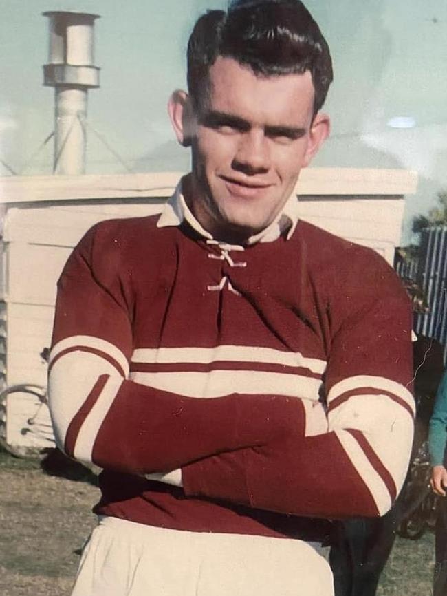 Trevor Pitts played for and coached rugby league teams across the Wide Bay and Burnett.