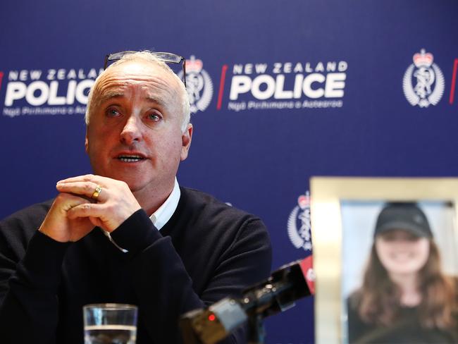 David Millane makes a tearful appeal for information on his daughter’s whereabouts. Picture: Getty