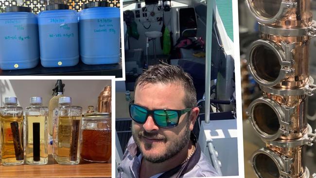 Hervey Bay's Kane Macready has told of how a Covid hobby has become a passion, with the engineer developing his own line of liquors as part of his new business, The Spirit Collective.