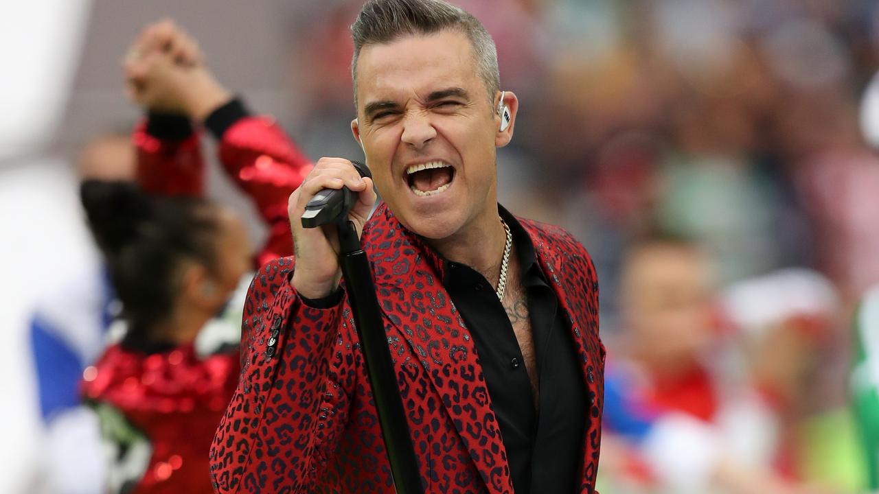 robbie williams tour support act