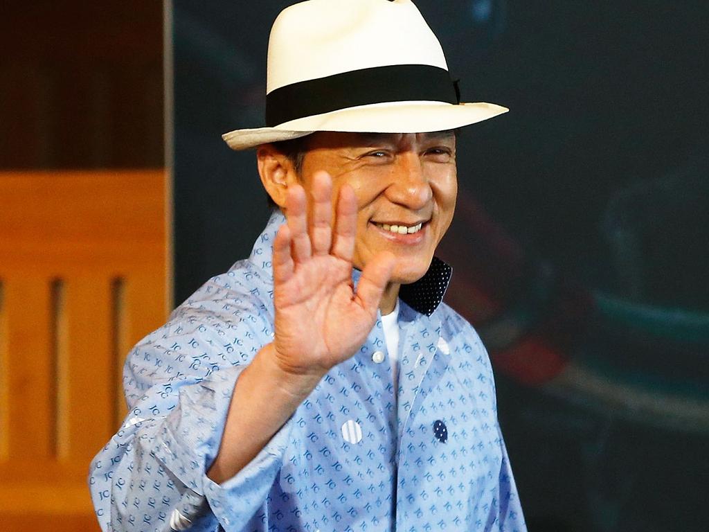 Jackie Chan has pledged allegiance to China. Picture: Getty