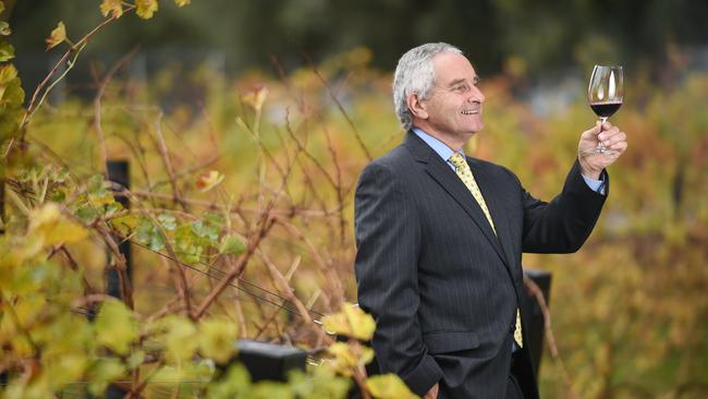 Professor Kym Anderson at the National Wine Centre. Picture: Naomi Jellicoe