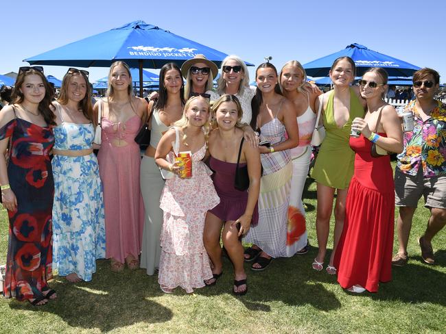 Apiam Bendigo Cup was held at Bendigo Racecourse, Bendigo, Victoria, on Wednesday, October 30th, 2024. Pictured enjoying the horse racing carnival are The Living Quarters team. Picture: Andrew Batsch