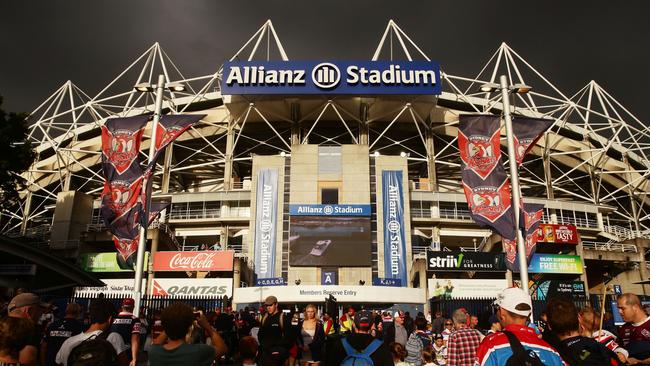 A general view outside Allianz Stadium.