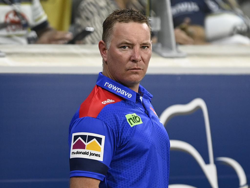 Newcastle coach Adam O'Brien. Picture: Ian Hitchcock/Getty Images