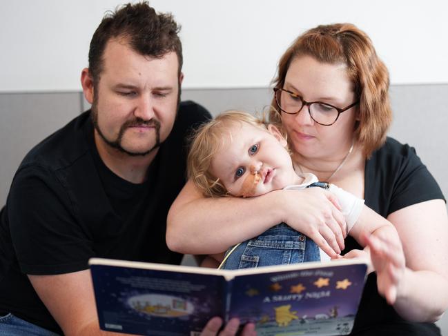 Brett and Rebecca Reed with their 3-year-old son Lachlan. Photo: Flair Media Co.