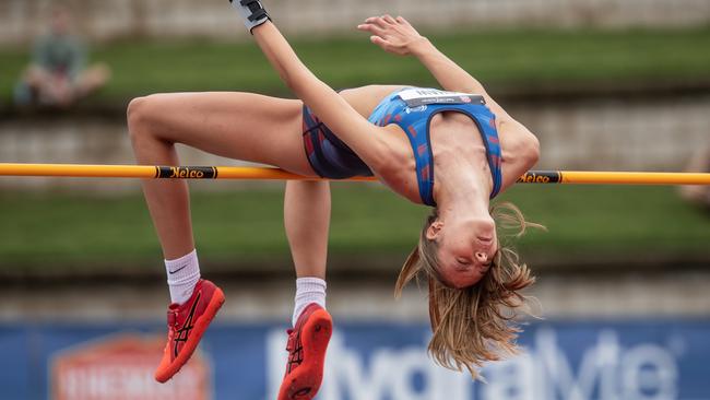 Erin Shaw from Frenchs Forest winning gold - and a ticket to the worlds. .