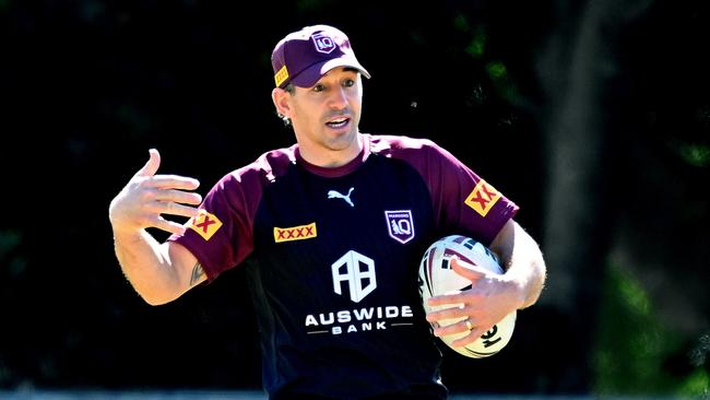 Billy Slater is getting inside Brad Fittler’s head. Picture: Getty Images