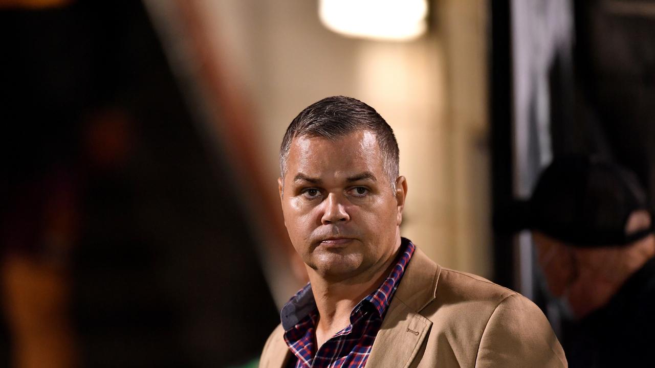 Anthony Seibold looks on