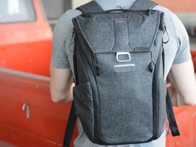 The Peak Design Everyday Backpack, launched on crowd-funding site Kickstarter, features a host of pockets, customisable dividers, and a water-resistant exterior.