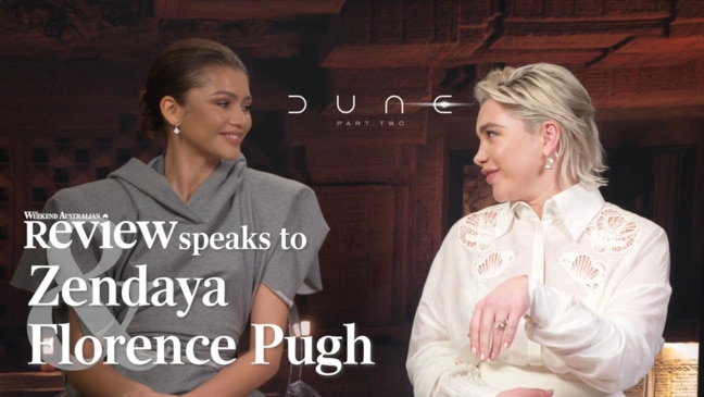 Zendaya and Florence Pugh on Dune Part II