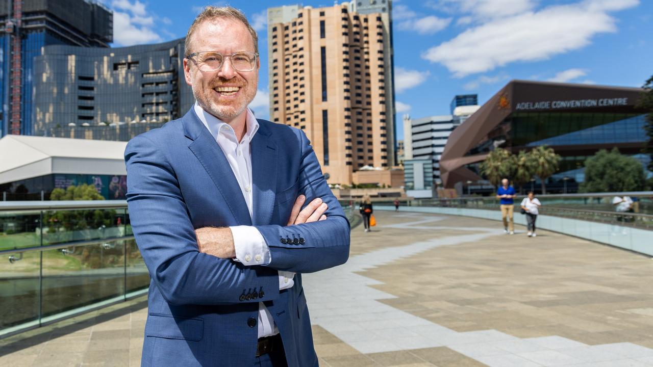 Committee for Adelaide chief executive officer Sam Dighton. Picture: James Elsby