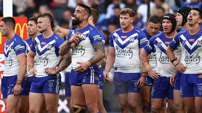 The Bulldogs are set for a major reshuffle in the off-season. Picture: Matt Blyth/Getty Images