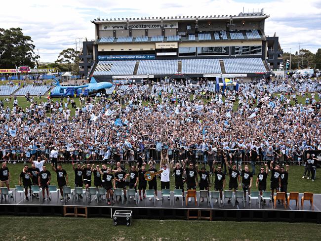 Party scenes: A day to remember for fans and players alike. Picture: Adam Yip/ The Australian