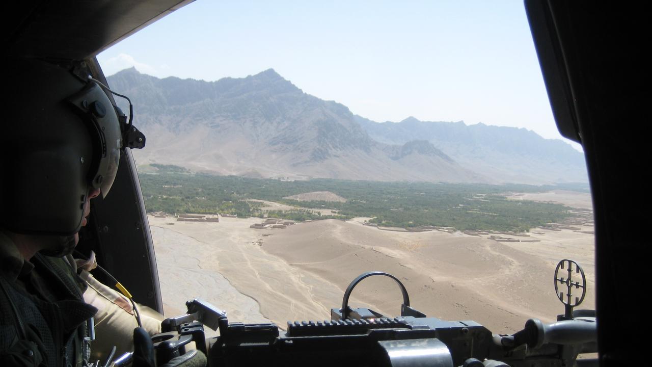 View of Chora in Afghanistan, an infamous valley raided by the SAS.