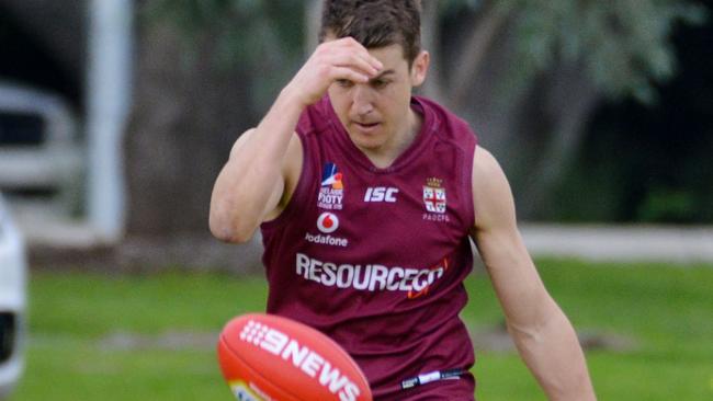 Prince Alfred Old Collegians star Jack Trengove was a standout against St Peter’s Old Collegians. Picture: Brenton Edwards