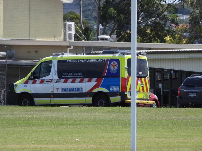 Ambulance Victoria was called to the Spring Ct scene in Morwell just before 1.30pm on Tuesday. Picture: Facebook/LVI&amp;CA