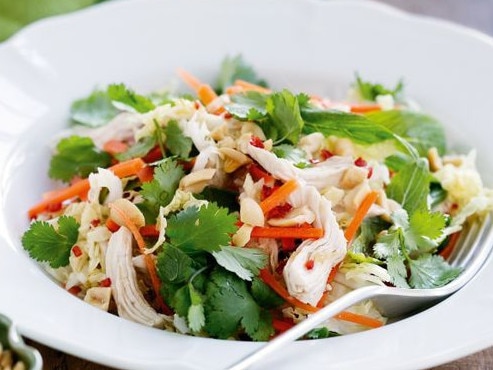 Vietnamese chicken salad.