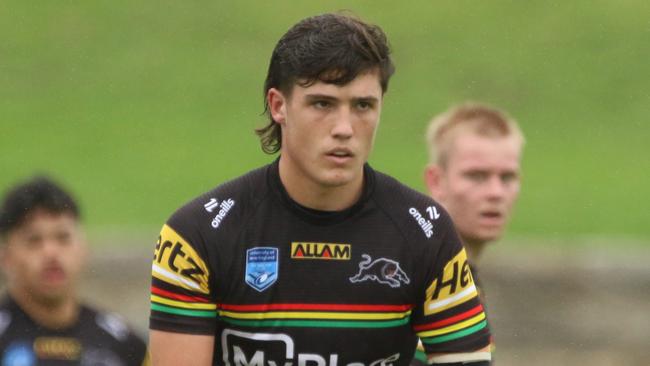 JettClearyNSWRL Junior Reps, SG Ball Cup round four, Sydney Roosters vs Penrith Panthers at Henson Park, 24 February 2024Picture: Warren Gannon Photography.